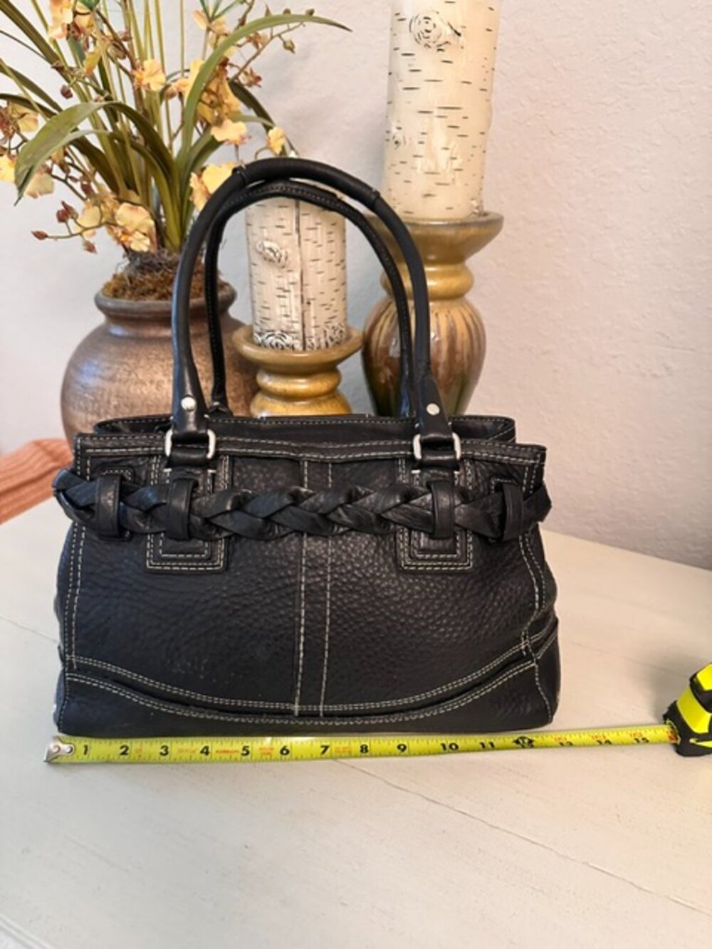 Coach Hamilton Vintage F13084 Satchel Tote-EUC - Picture 11 of 12